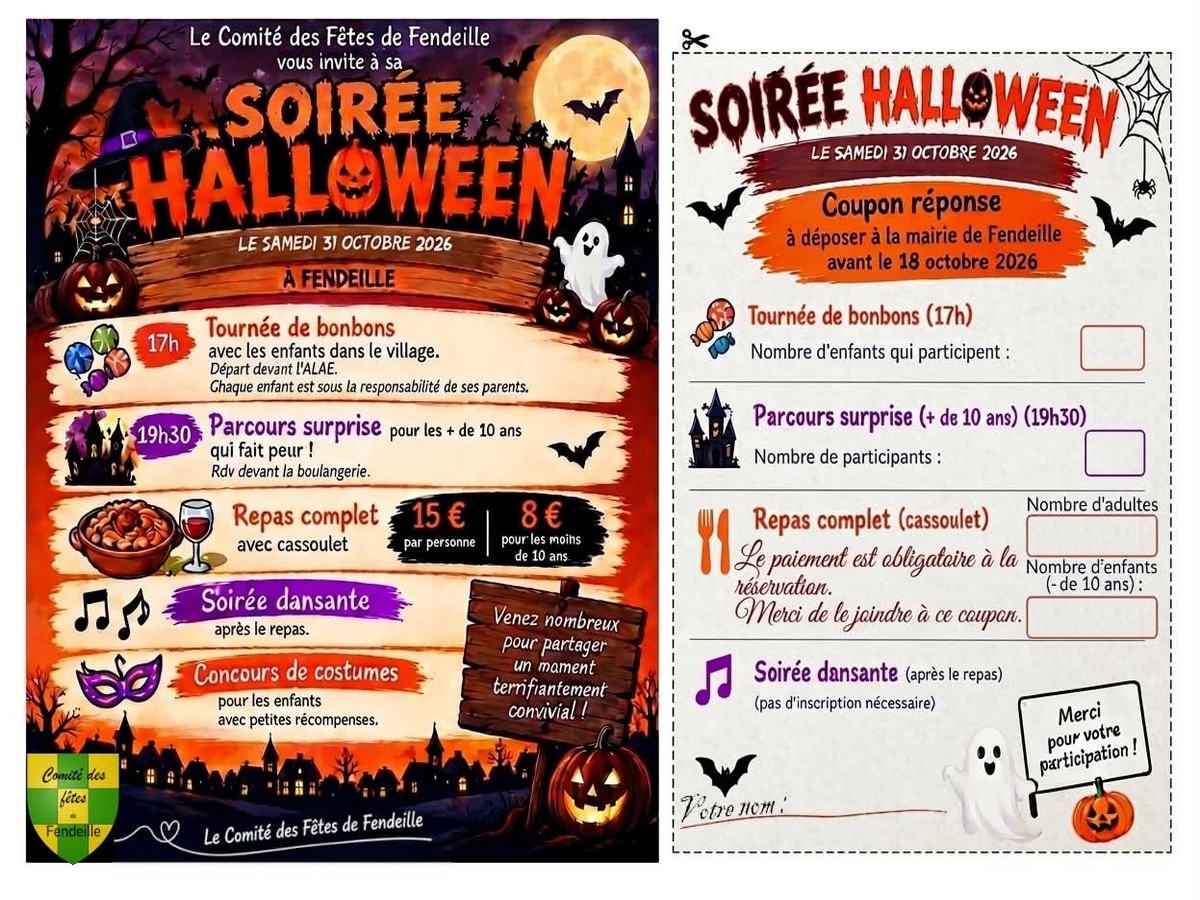 SOIREE HALLOWEEN
